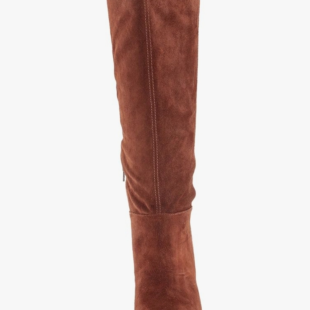 Naturalizer womens Fae High Shaft Saddle Tan Wide Calf Woman's Size 6.5 - Picture 7 of 8
